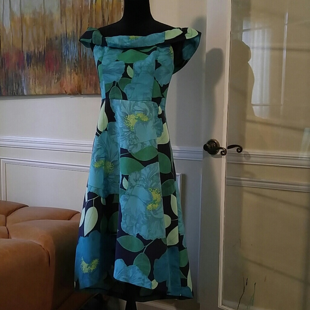 Floral dress, New York and Co